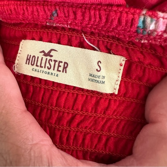 Hollister Red Halter Romper - Picture 4 of 7